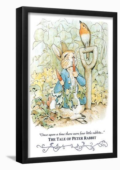 Beatrix Potter Tale Peter Rabbit Art Print POSTER cute-null-Framed Poster