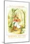 Beatrix Potter The Tale Of Peter Rabbit Art Print Poster-null-Mounted Poster