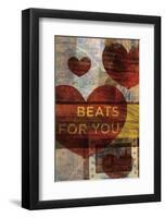 Beats for You-John W^ Golden-Framed Giclee Print