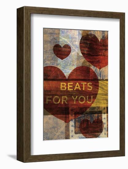 Beats for You-John W^ Golden-Framed Giclee Print