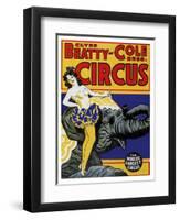 Beatty Circus-null-Framed Premium Giclee Print