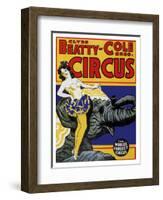 Beatty Circus-null-Framed Giclee Print