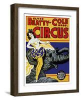 Beatty Circus-null-Framed Giclee Print