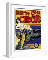 Beatty Circus-null-Framed Giclee Print