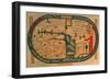 Beatus Mappamundi, 8th Century-null-Framed Giclee Print