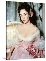 BEAU BRUMMELL, 1954 directed by CURTIS BERNHARDT Elizabeth Taylor (photo)-null-Stretched Canvas