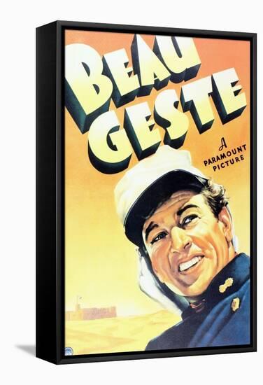 "Beau Geste" 1939, Directed by William Wellman-null-Framed Stretched Canvas