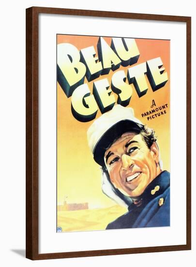 "Beau Geste" 1939, Directed by William Wellman-null-Framed Giclee Print