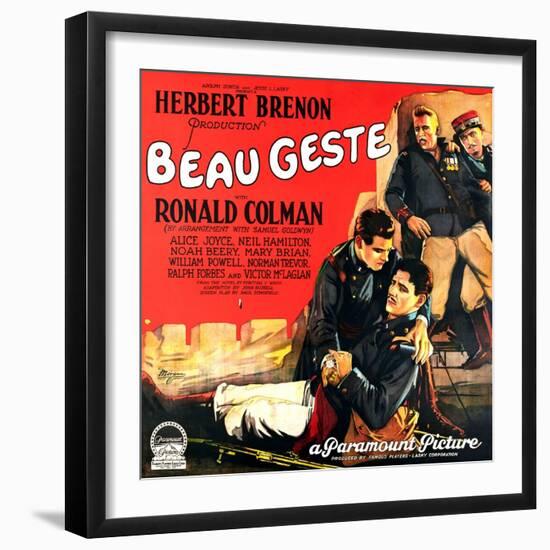 Beau Geste-null-Framed Art Print