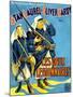 Beau Hunks, (aka Les Deux Legionnaires), French Poster Art, 1931-null-Mounted Art Print