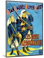 Beau Hunks, (aka Les Deux Legionnaires), French Poster Art, 1931-null-Mounted Art Print
