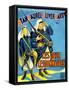 Beau Hunks, (aka Les Deux Legionnaires), French Poster Art, 1931-null-Framed Stretched Canvas