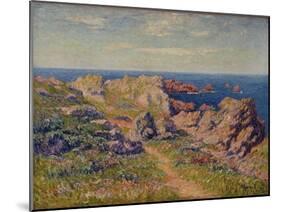 Beau temps à Pern, île d'Ouessant-Henry Moret-Mounted Giclee Print