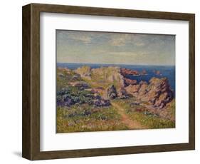 Beau temps à Pern, île d'Ouessant-Henry Moret-Framed Giclee Print