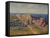 Beau temps à Pern, île d'Ouessant-Henry Moret-Framed Stretched Canvas