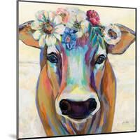 Beau with Flowers-Jeanette Vertentes-Mounted Art Print