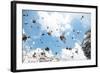 Beaubourg, Centre Georges Pompidou, Paris (4th arrondissement). Square with pigeons. July 17, 2013-Gilles Targat-Framed Photographic Print