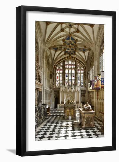 Beauchamp Chapel, the Collegiate Church of St Mary, Warwick, Warwickshire, 2010-Peter Thompson-Framed Photographic Print