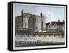Beauchamp Tower, Tower of London, 1801-Charles Tomkins-Framed Stretched Canvas