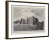 Beaudesert, the Seat of the Marquis of Anglesey-Charles Auguste Loye-Framed Giclee Print