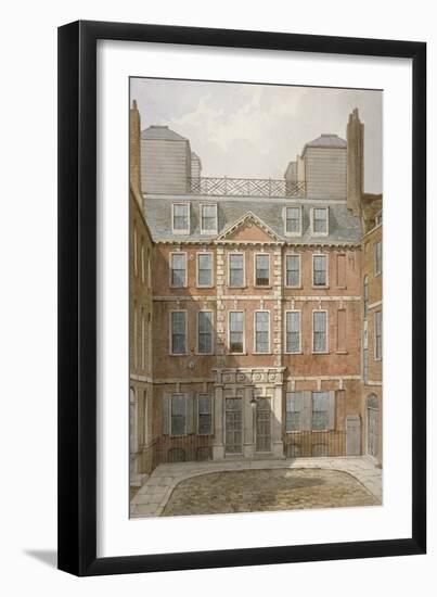 Beaufort Buildings, Strand, Westminster, London, C1810-George Shepherd-Framed Giclee Print