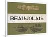 Beaujolais Cellar Reserve-Arnie Fisk-Framed Art Print