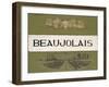 Beaujolais Cellar Reserve-Arnie Fisk-Framed Art Print