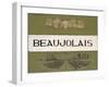 Beaujolais Cellar Reserve-Arnie Fisk-Framed Art Print