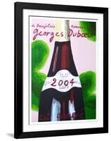 Beaujolais Duboeuf 2004-Carole Benzaken-Framed Collectable Print