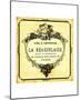 Beaujolaise Wine Label-null-Mounted Giclee Print