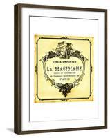 Beaujolaise Wine Label-null-Framed Giclee Print