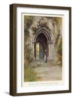 Beaulieu Abbey, Hampshire: Door of the Abbey Church-null-Framed Art Print