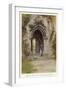 Beaulieu Abbey, Hampshire: Door of the Abbey Church-null-Framed Art Print