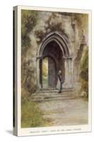 Beaulieu Abbey, Hampshire: Door of the Abbey Church-null-Stretched Canvas