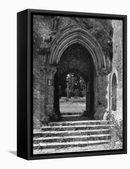 Beaulieu Abbey-Fred Musto-Framed Stretched Canvas