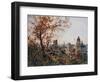 Beaulieu-Lès-Loches, October 1886 (Painting)-Emmanuel Lansyer-Framed Giclee Print