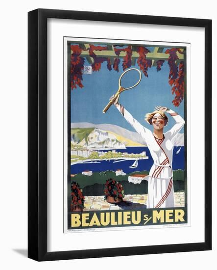 Beaulieu Mer-Vintage Apple Collection-Framed Giclee Print