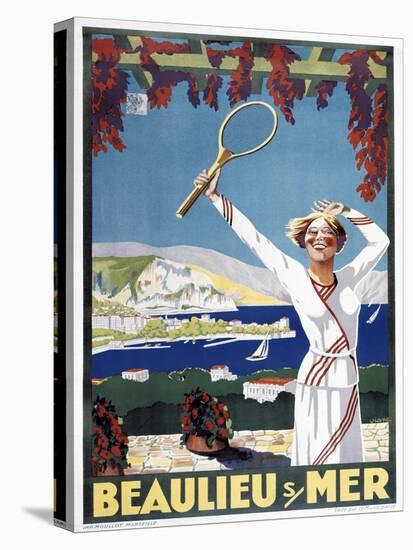 Beaulieu Mer-Vintage Apple Collection-Stretched Canvas