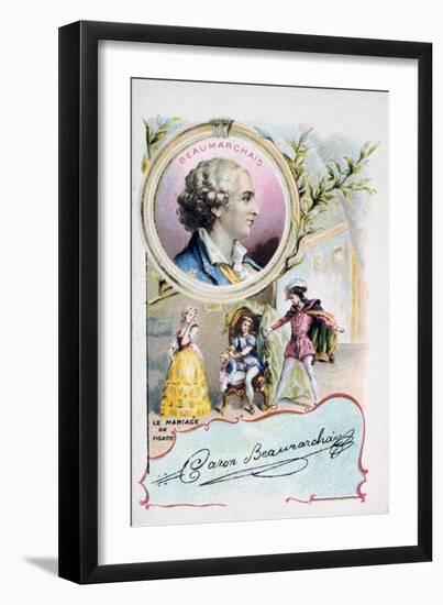 Beaumarchais and the Marriage of Figaro, 1784-null-Framed Giclee Print