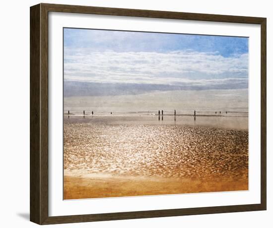 Beaumaris Stroll-Pete Kelly-Framed Giclee Print