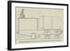 Beaumont Compressed-Air Locomotive, Used in the Channel Tunnel Works-null-Framed Giclee Print