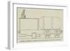 Beaumont Compressed-Air Locomotive, Used in the Channel Tunnel Works-null-Framed Giclee Print