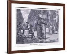 Beaus and Belles of the Regency Period Circa 1818-Henry Gillard Glindoni-Framed Giclee Print