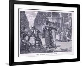 Beaus and Belles of the Regency Period Circa 1818-Henry Gillard Glindoni-Framed Giclee Print