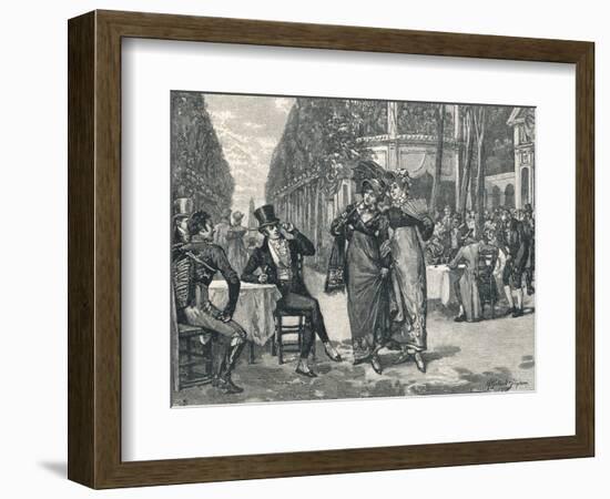 Beaus and Belles of the Regency Period-null-Framed Giclee Print