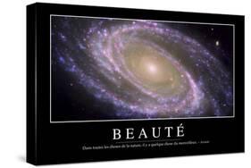 Beauté: Citation Et Affiche D'Inspiration Et Motivation-null-Stretched Canvas