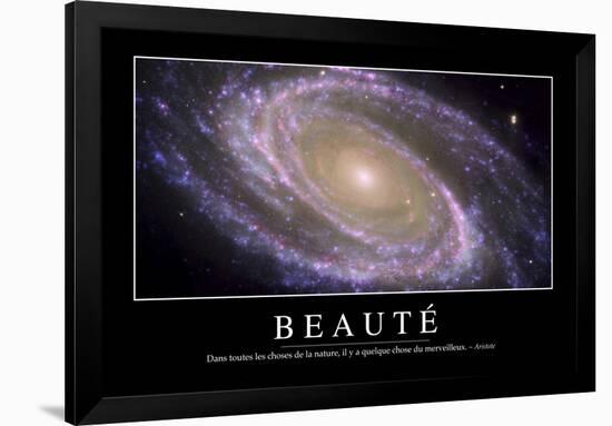 Beauté: Citation Et Affiche D'Inspiration Et Motivation-null-Framed Photographic Print