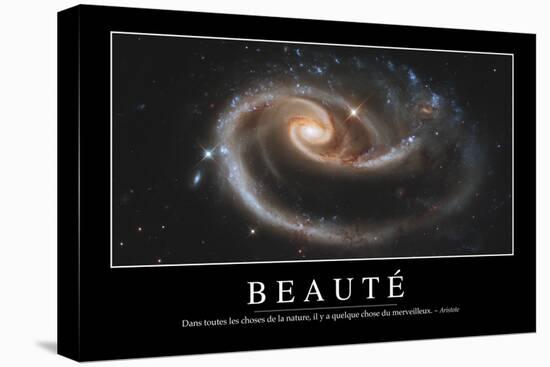 Beauté: Citation Et Affiche D'Inspiration Et Motivation-null-Stretched Canvas