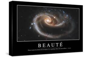 Beauté: Citation Et Affiche D'Inspiration Et Motivation-null-Stretched Canvas