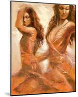 Beauties in Motion-Joani-Mounted Art Print